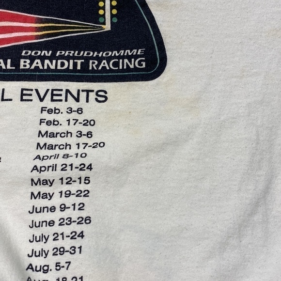 Vintage NHRA Don Prudhomme Final Strike Tshirt XL 1994 - Picture 16 of 16